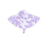 Lilac Floral - Wide Brim Sun Hat