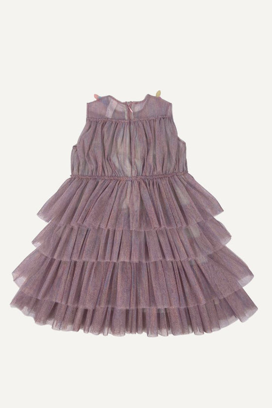 SEQUINED BALL DRESS