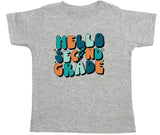 Hello Second Grade Short Sleeve T-Shirt