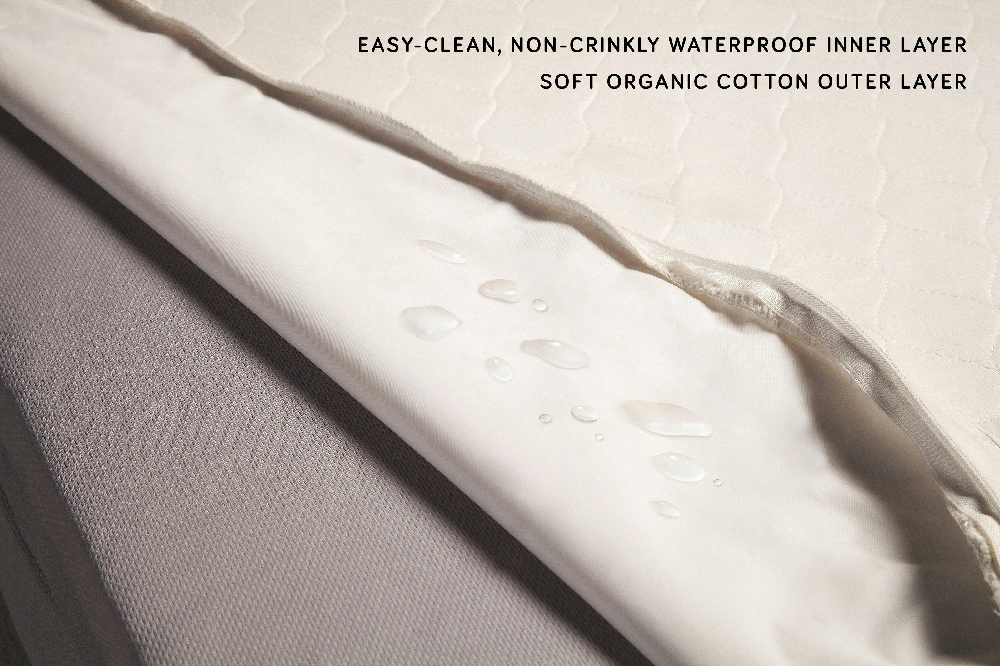 Babyletto Pure Core Non-Toxic Crib Mattress with Hybrid Waterproof Cover