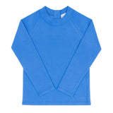 unisex deep sea blue terry rashguard