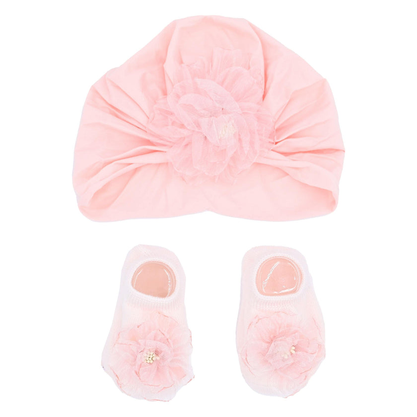 Pink Flower Pastel Gift Set
