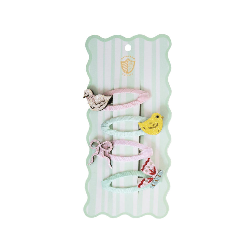 Silly Goose Hair Clip Set