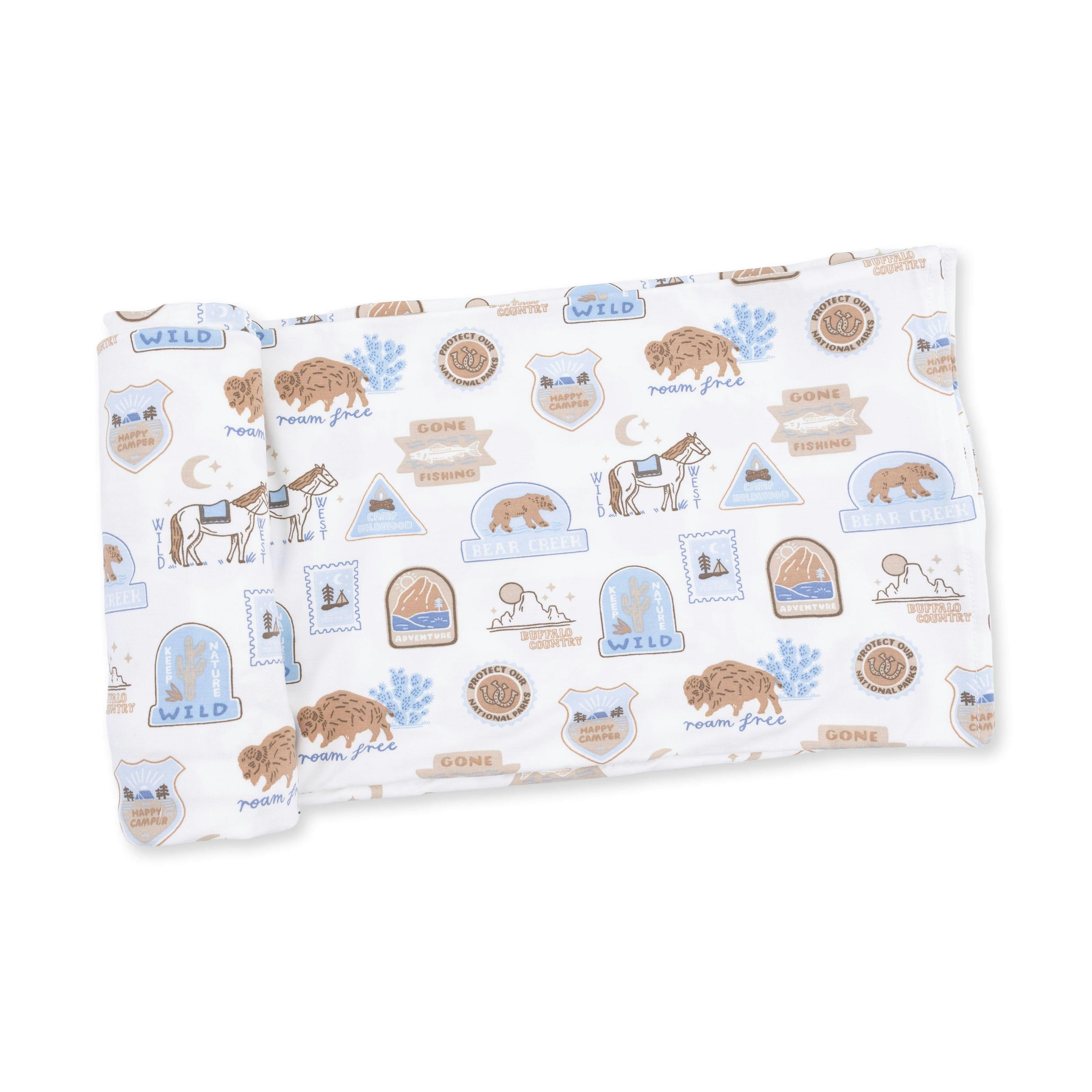 National Parks Adventure - Swaddle Blanket