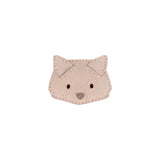 Josy Classic Hairclip | Cat | Lilac Nubuck