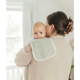 Willow 3-pc. Newborn Burp Cloth Set (Neutral Leaf)