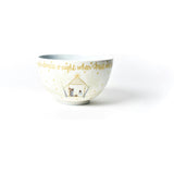 Neutral Nativity Footed Bowl Brown Skin