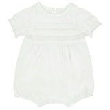TARTINE ET CHOCOLAT Sweet Lace Romper - Nacre