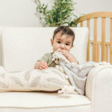 6-Layer Cotton Muslin Baby Blanket (Moonstone Grey)