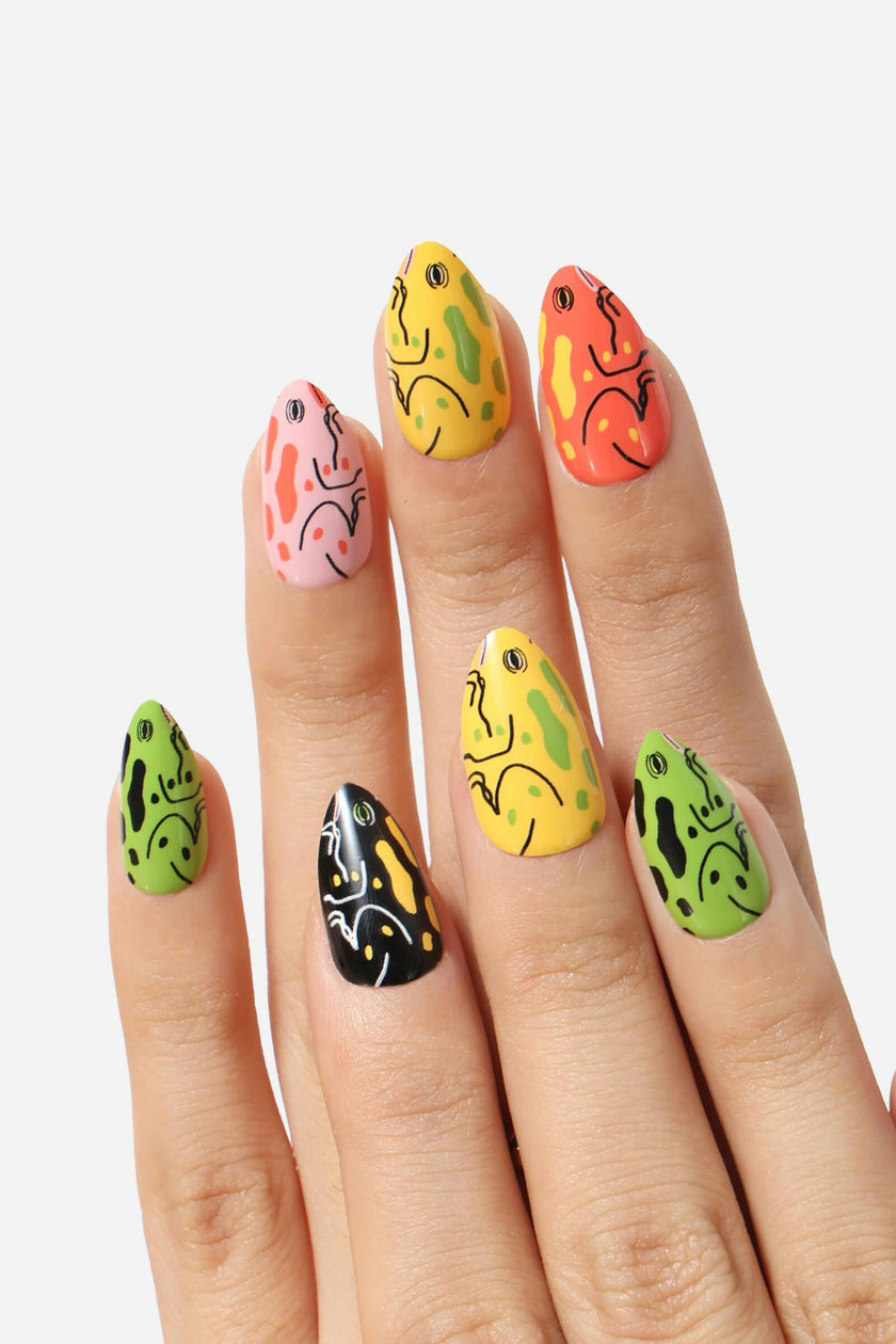 Toad Committee - Press On Nails By Lorien Stern