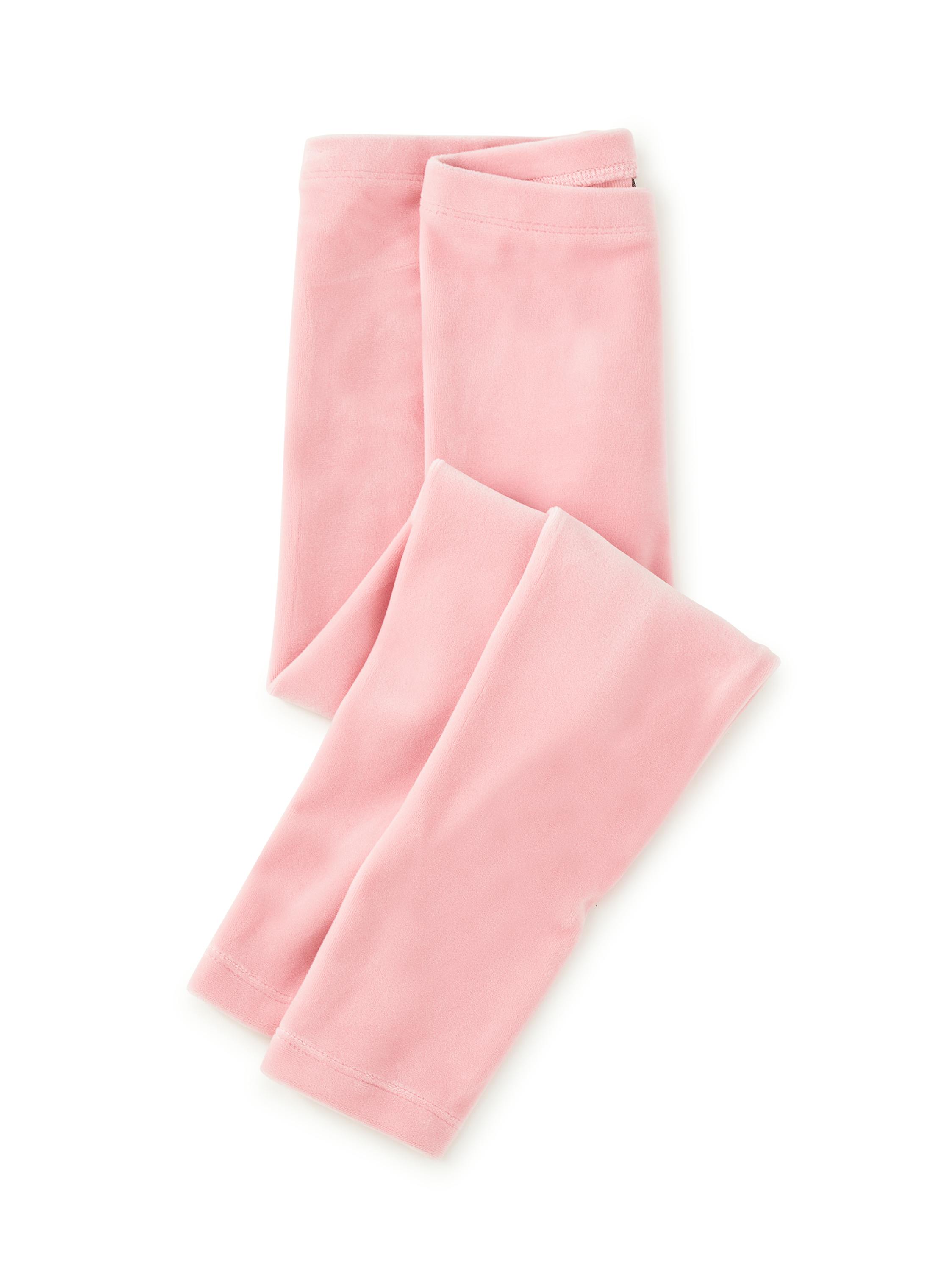 Velour Leggings, Honeysuckle Rose