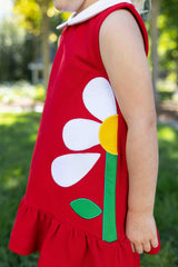 Knit Dress With Flowers