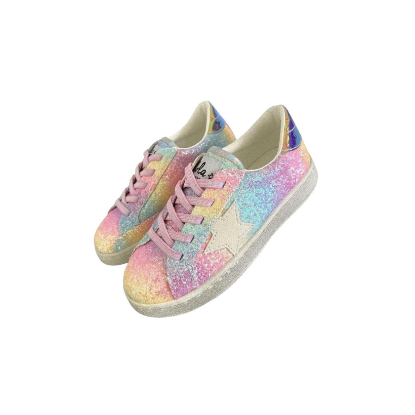 Ombre Glitter Star Sneakers
