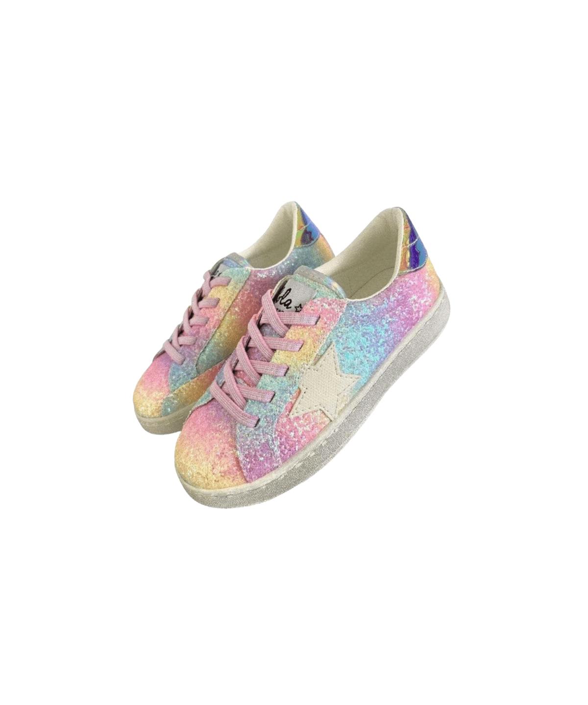 Ombre Glitter Star Sneakers