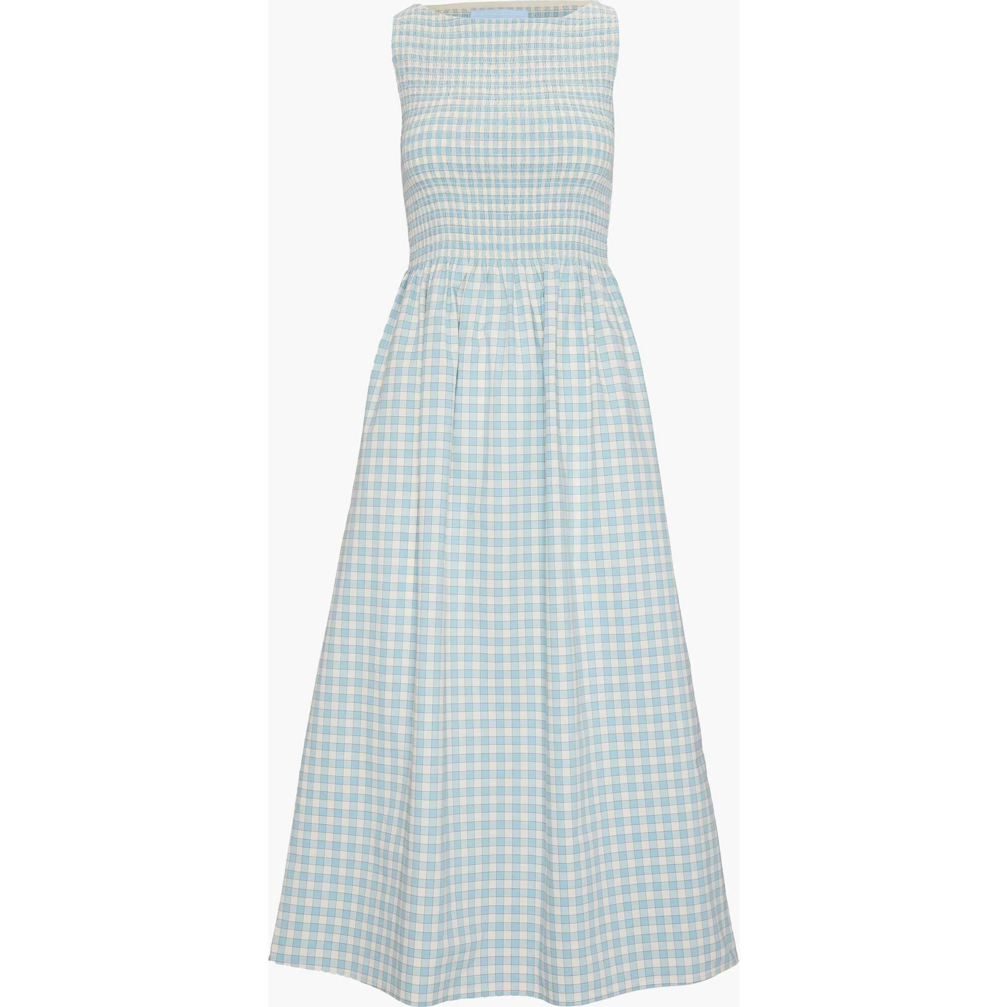 The Cosima Nap Dress - Blue/Red Gingham