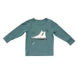 Boys Long Sleeve Tee in Sneaker
