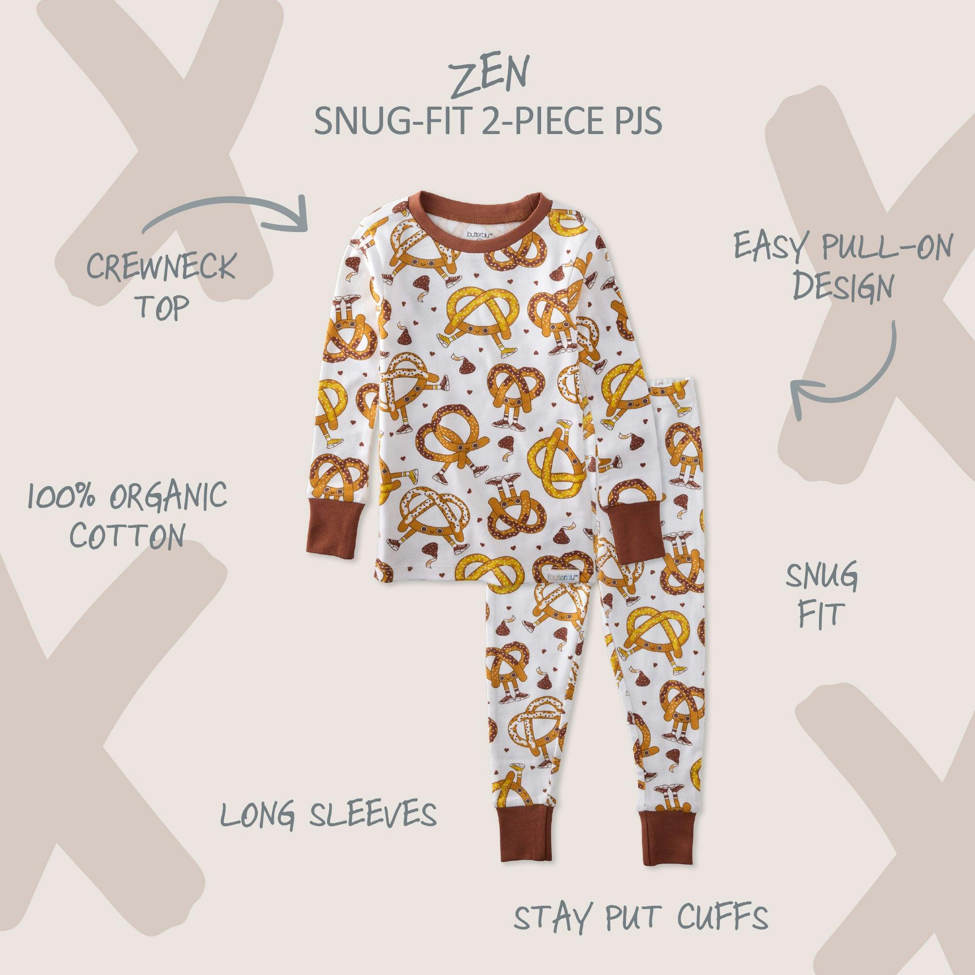 ZEN 2-Piece Toddler Boy Pajamas