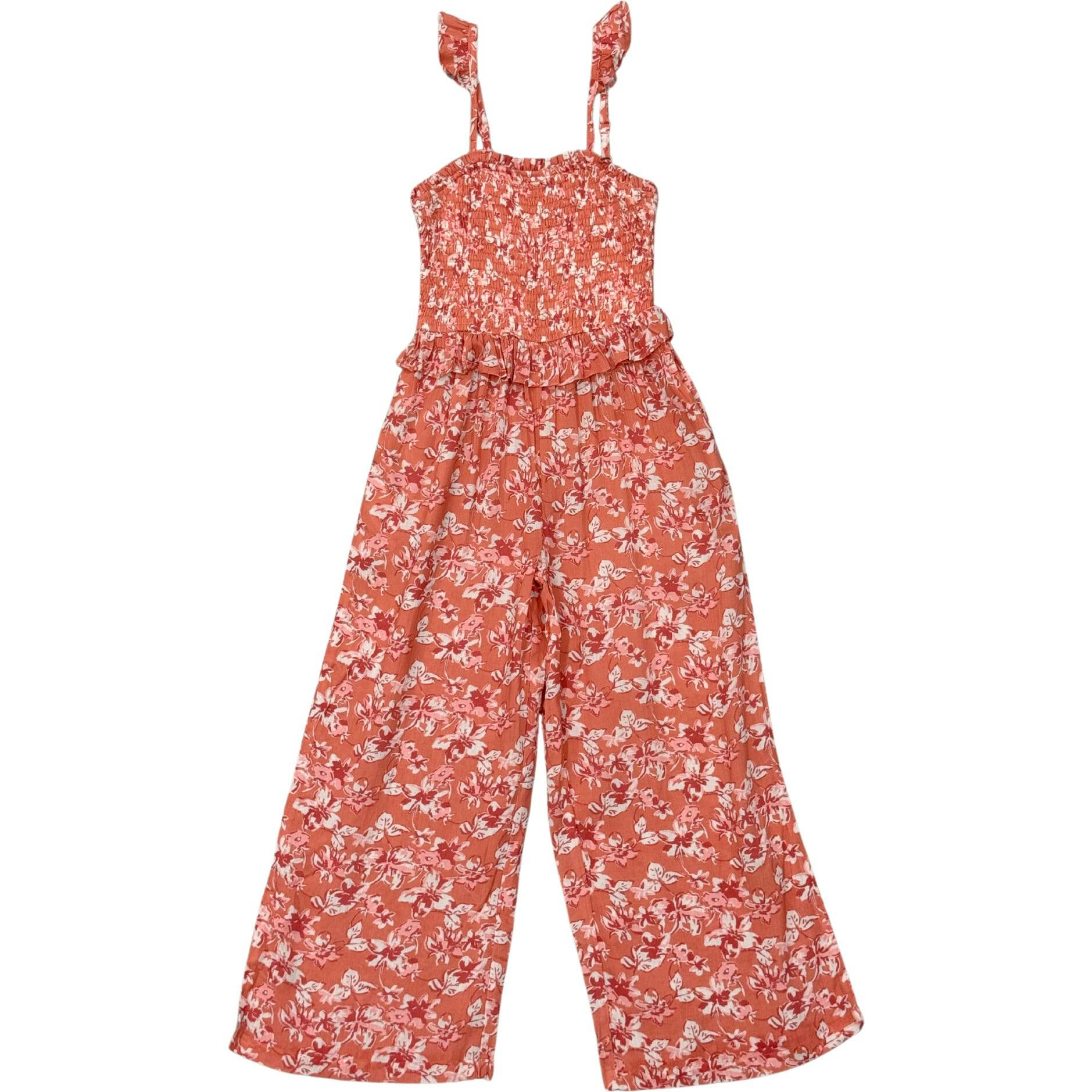 Tank Smocked Jumpsuit Evelyn Vine Floral