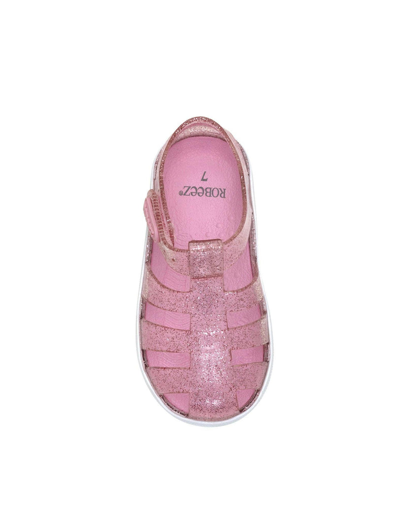 Elite Glitz Jelly Shoes in Pink