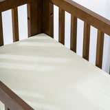 All-Stages Bassinet Sheet in GOTS Certified Organic Brushed Cotton in Ivory
