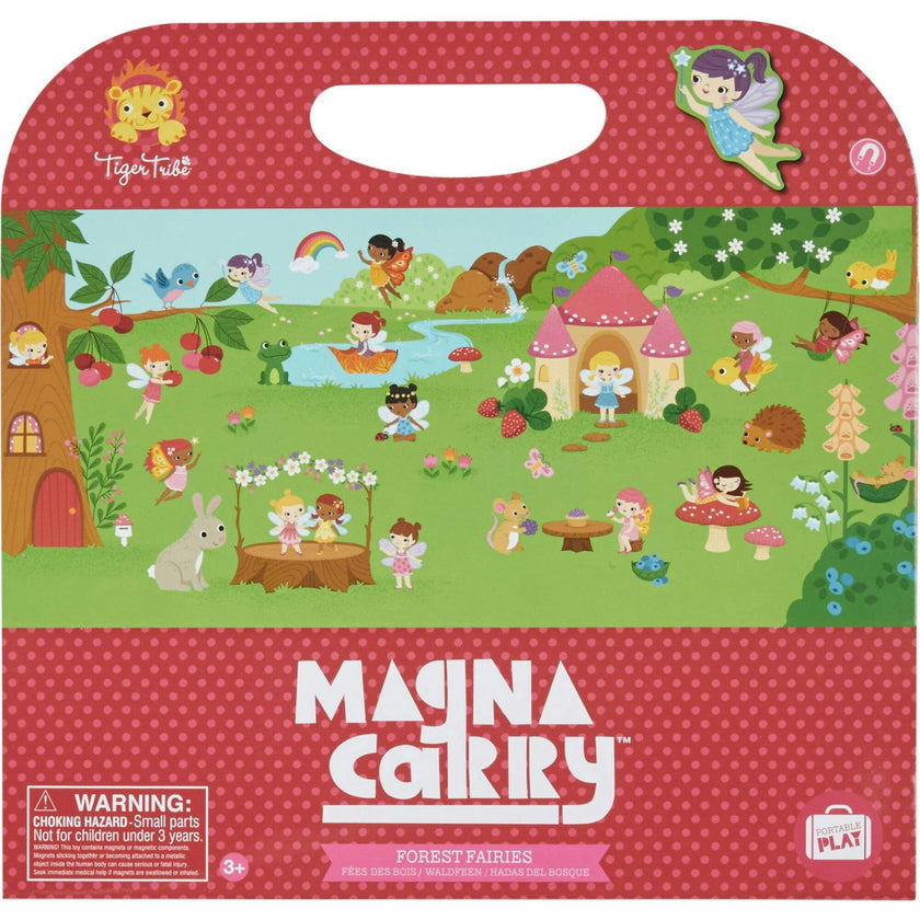Tribe: Magna Carry - Forest Fairies Fold Out Magnetic Play Scene