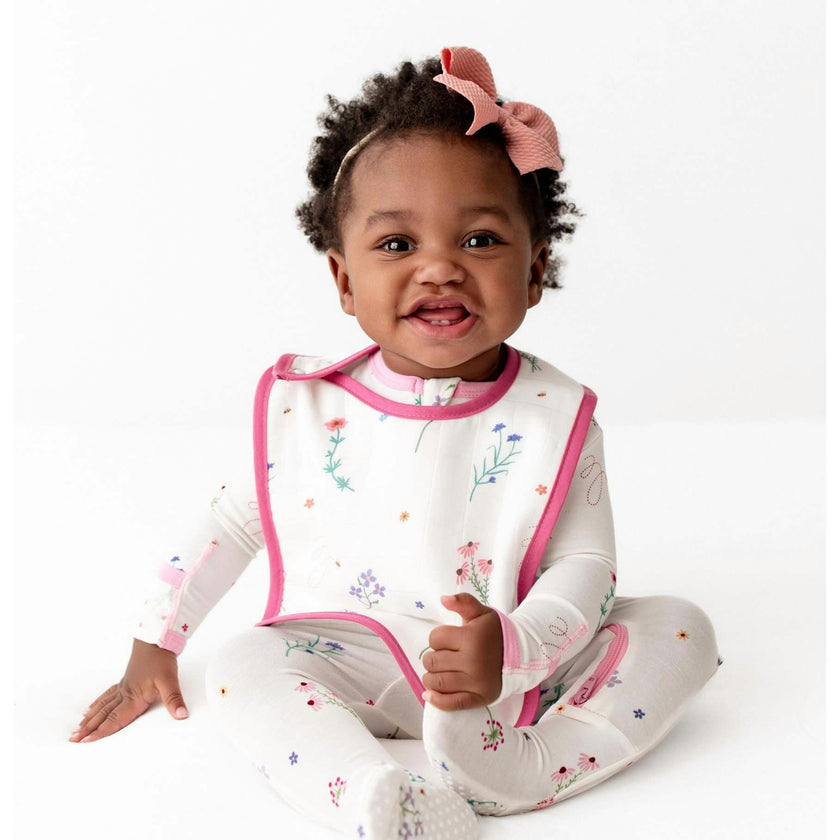 Wildflowers Bib Set