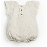 Pointelle Cap Sleeve Romper