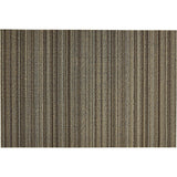 Skinny Stripe Shag Floor Mat, Mushroom