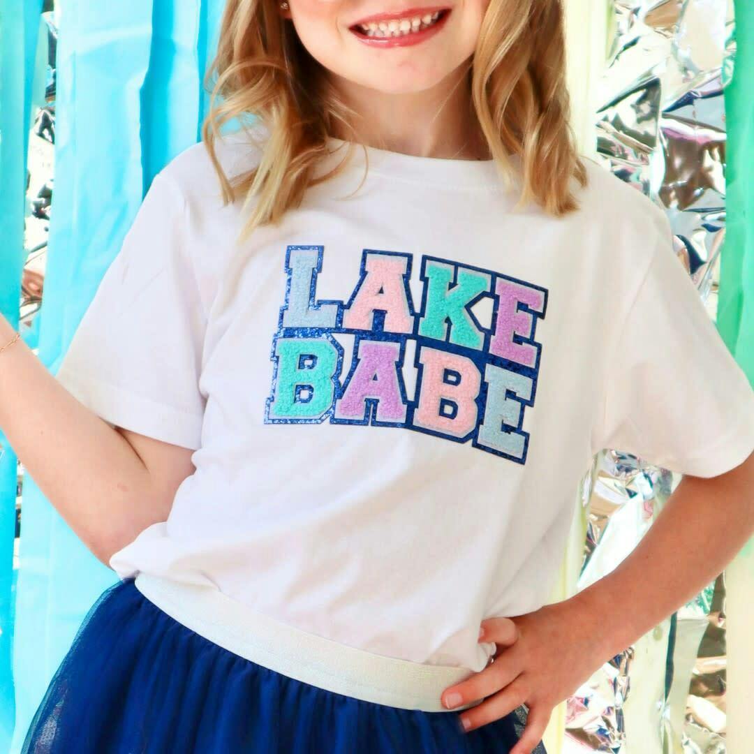 Lake Babe Patch Short Sleeve T-Shirt