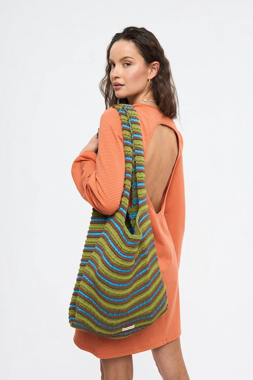 women's mini dress - orange sun