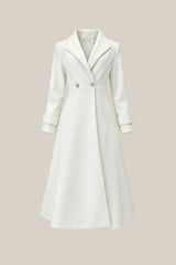 Della Coat in Cream