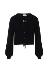 Cropped Knit Cardigan