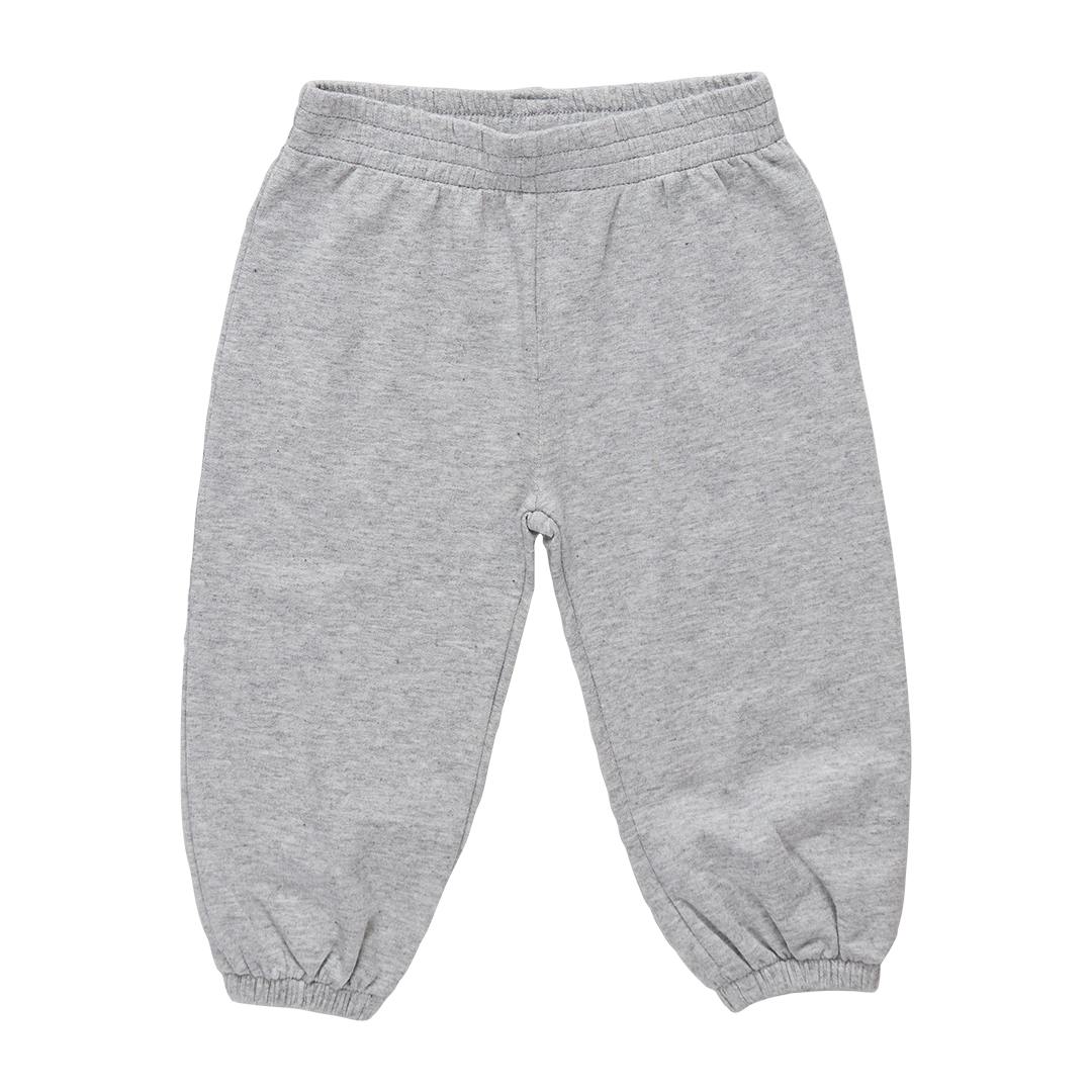 Baby Bubble Pant, Heather Grey