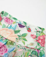 Rachelle Embroidered Mini Skirt