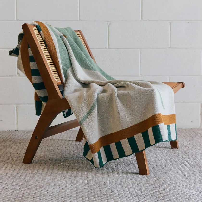 Lovebirds Knit Blanket