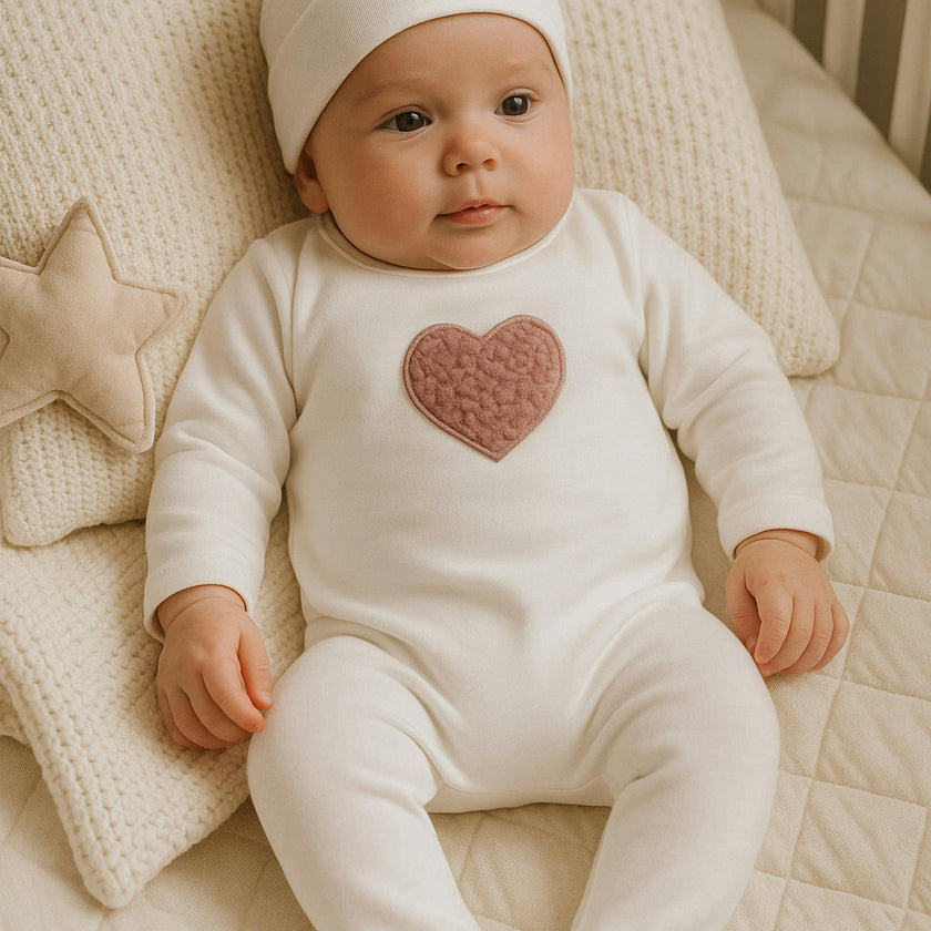 Sherpa Heart Footie