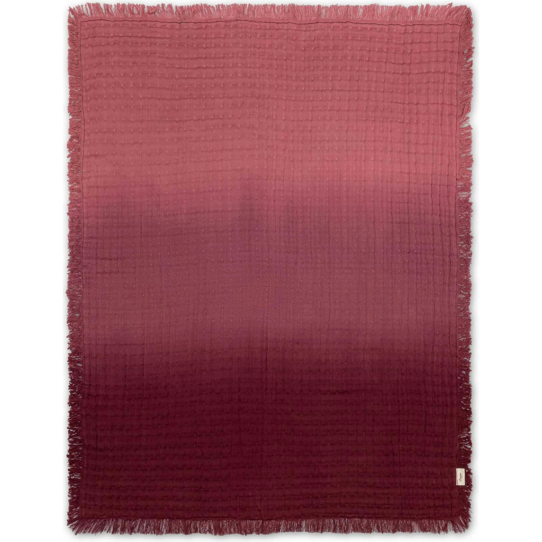 Multi-Layer Orchid Ombre Muslin Cotton Baby Blanket