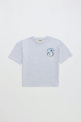 PENGUINS T-SHIRT GREY MELANGE