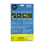 Tattoo-Palooza Glow in the Dark Temporary Tattoos - Bright & Funny - 3 Sheets