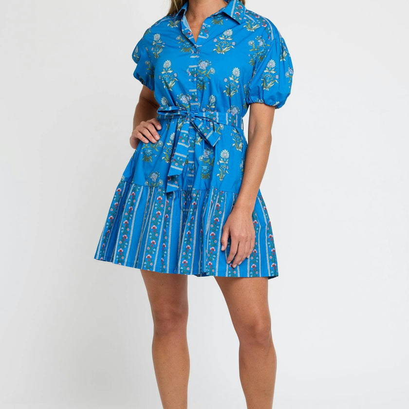 Becky Mini Dress in Party on Prairie