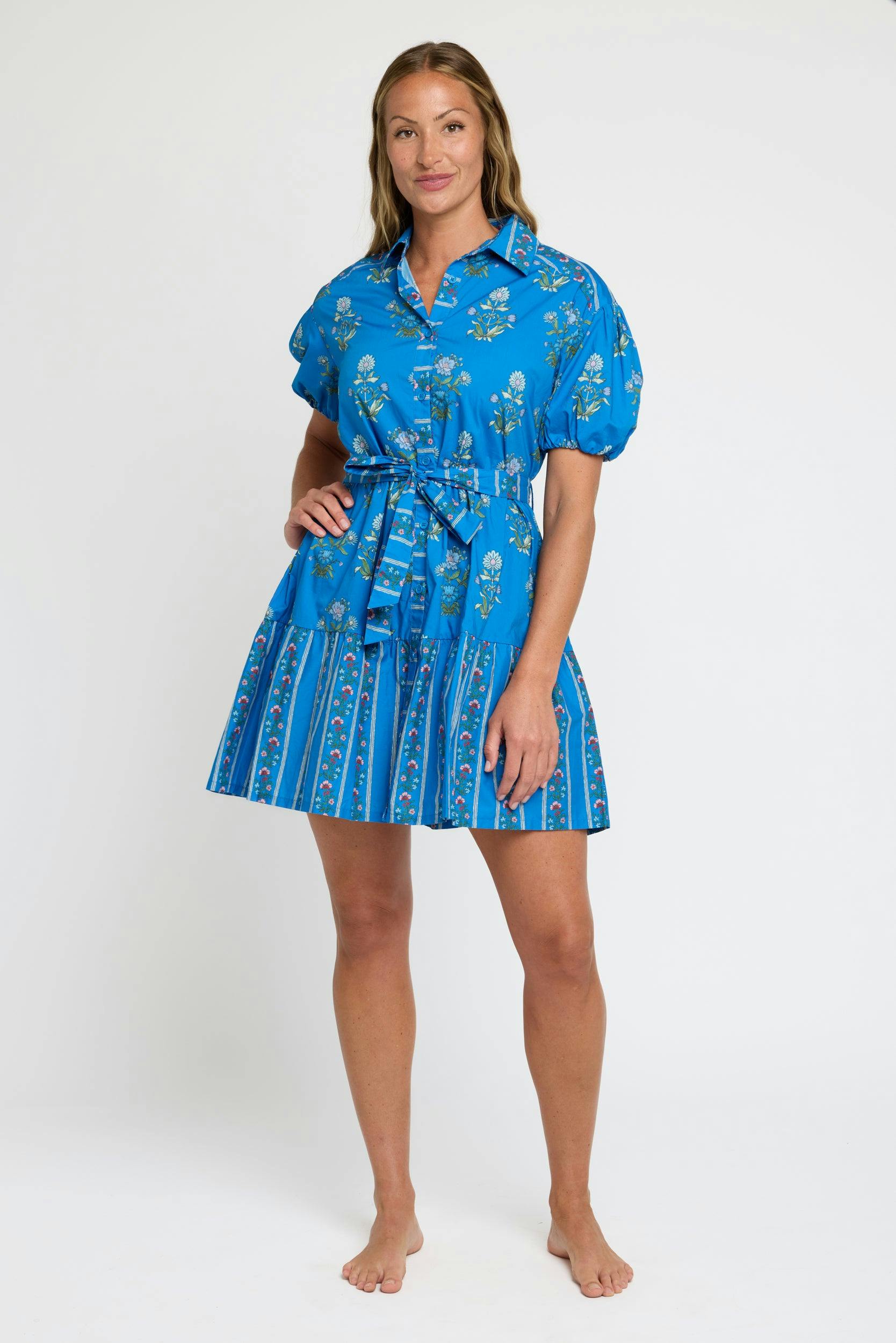 Becky Mini Dress in Party on Prairie