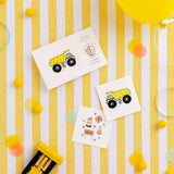 Under Construction Temporary Tattoos