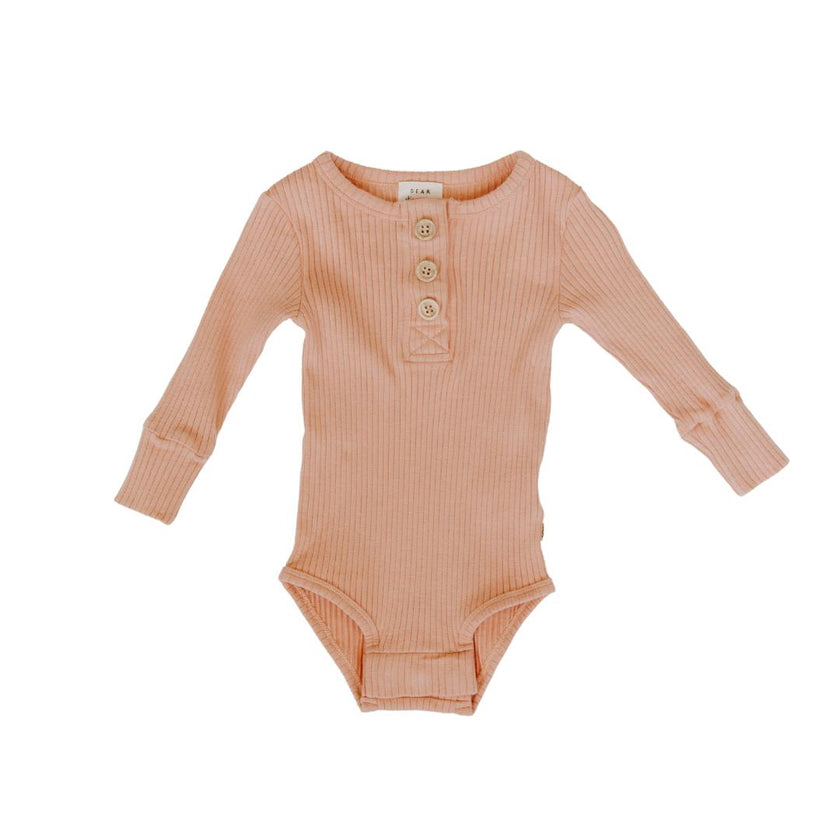 Organic Cotton Rib Magnetic Bodysuit