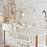 White Ducks Return To Innocence Wall Decal Set
