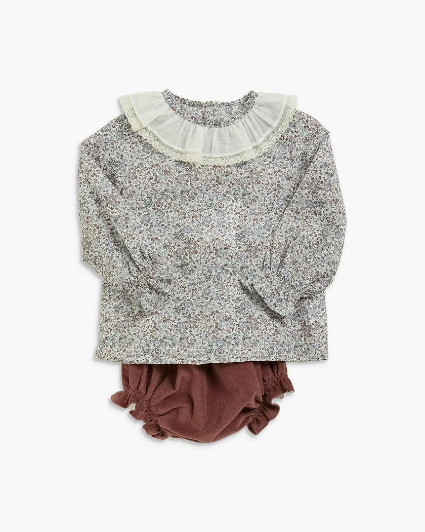 Bloom Bloomer Plum Babycord