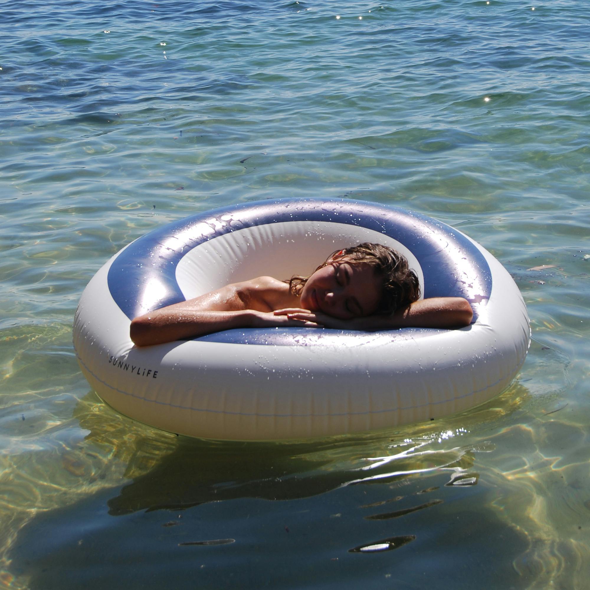 Tube Pool Ring: Marine Navy