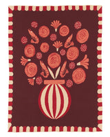 Le Bouquet Knit Blanket