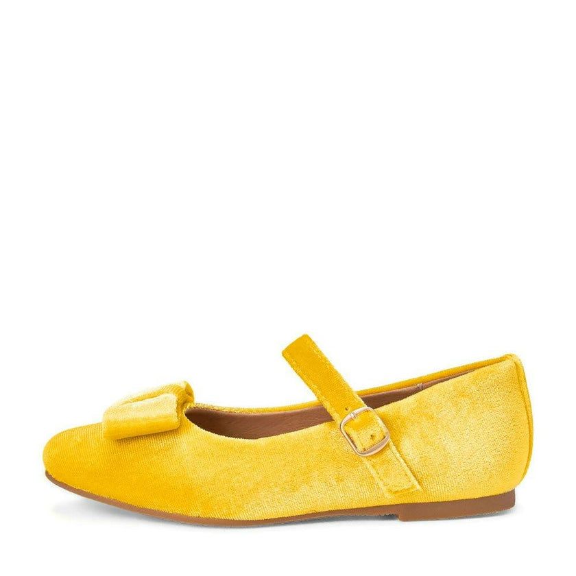 Ellen Velvet Bow Mary Janes
