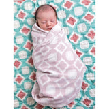 Block-Printed Cotton Crib Quilt