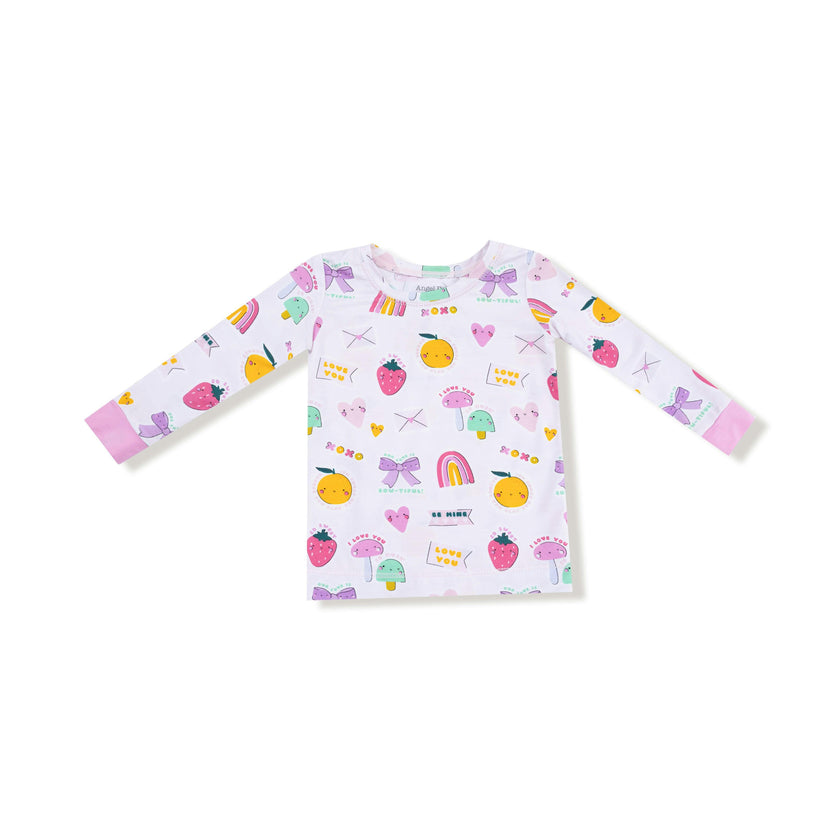 My Funny Valentine - Pink - Long Sleeve Loungewear Set